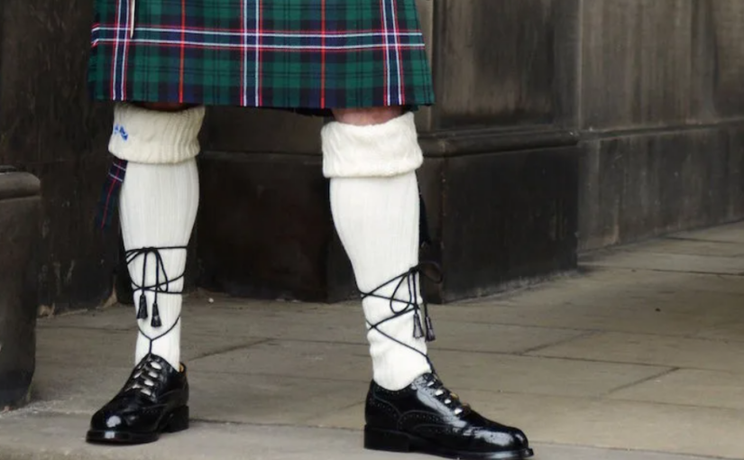 Обувь для Шотландского Тартана